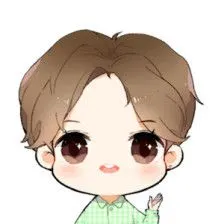 exo 鹿晗漫画版 头像 微博@bugie_蓝