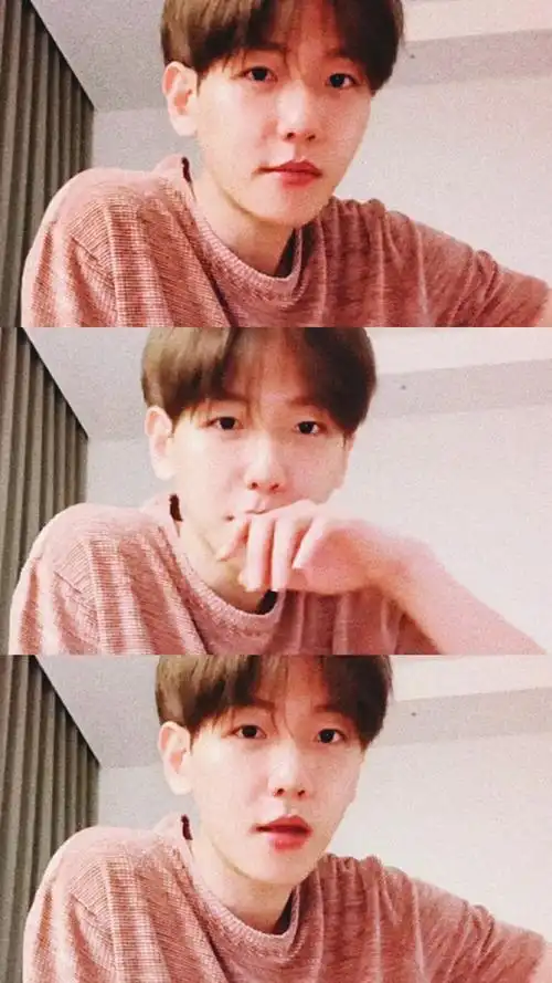 边伯贤直播,手机壁纸.