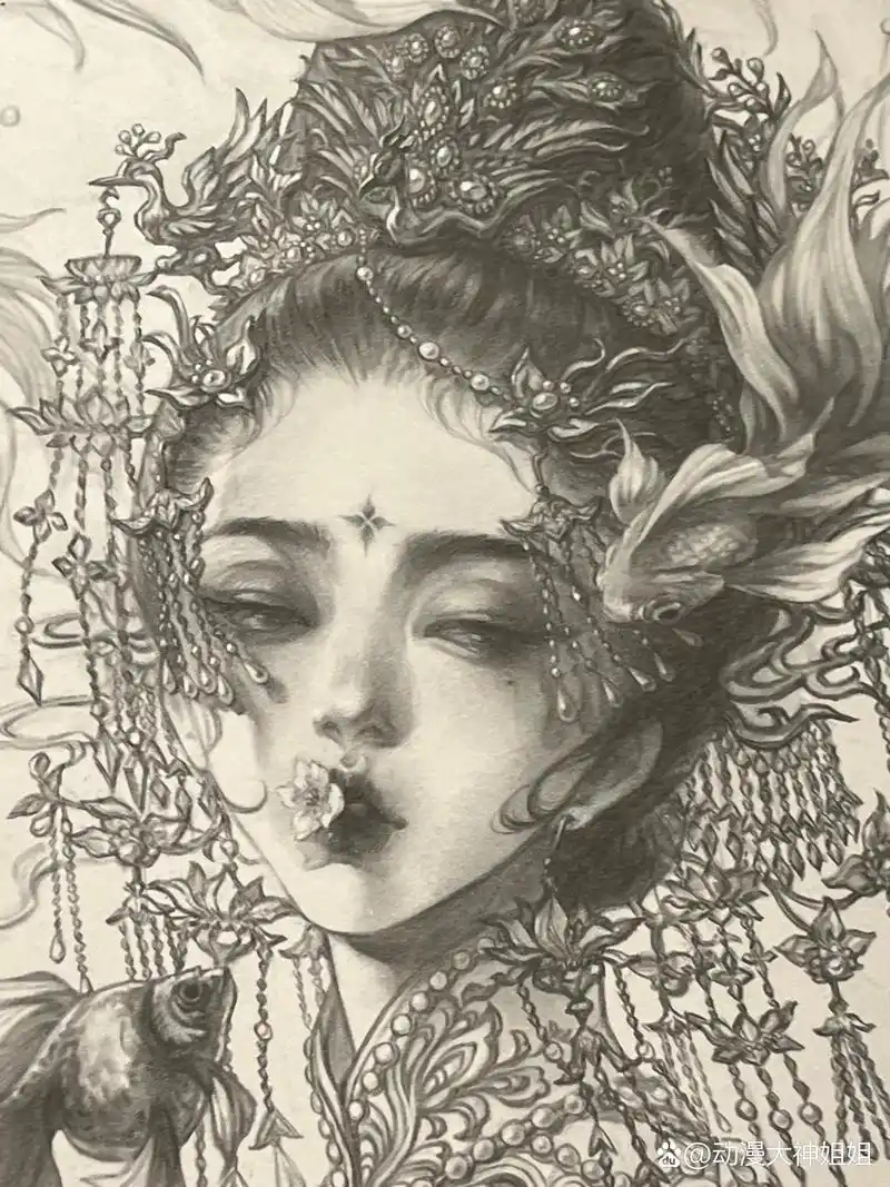 来期古风 我还是素描王者