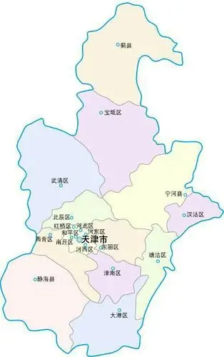 华北地区——天津市-中国各省地图-话本小说网