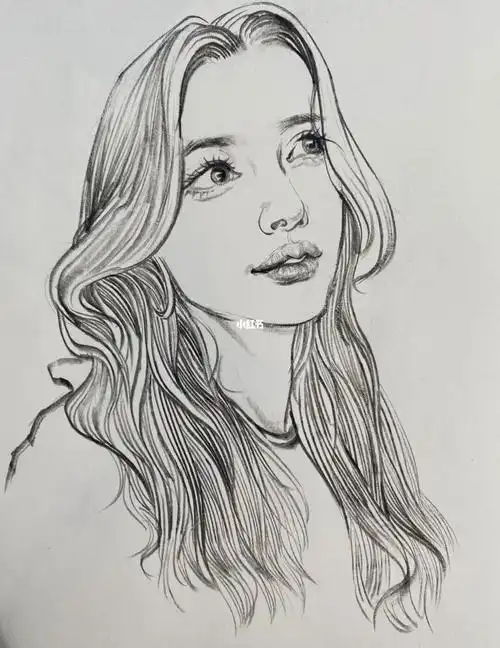 头部速写简单画法