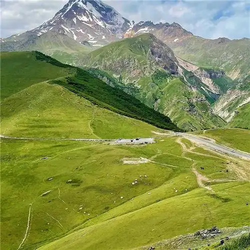 唯美青山风景头像图片