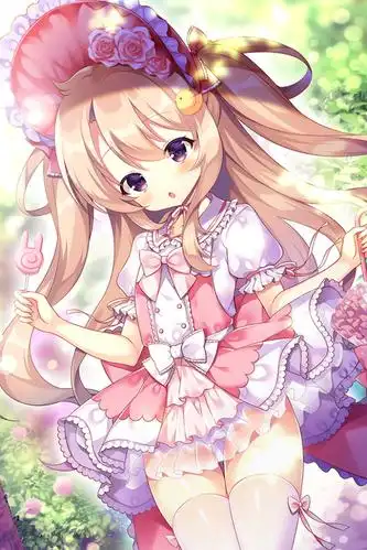 人物绘画,粉嫩少女集体来袭,好可耐