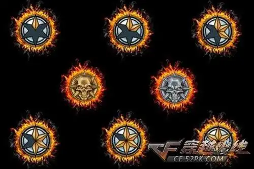 cf击杀图标 逆战火焰圆圈杀敌图标