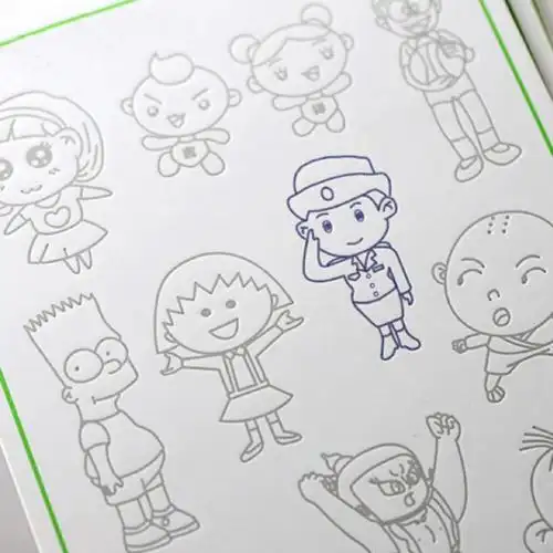 在画板上面画画的简笔画