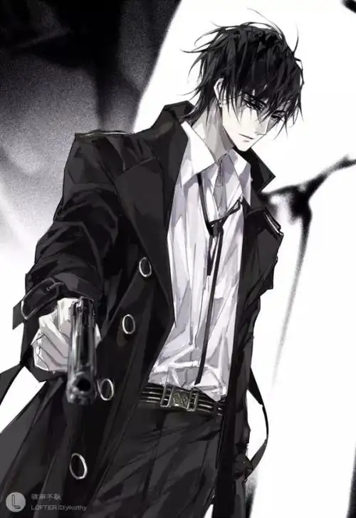 出单:狂一点的风衣动漫男