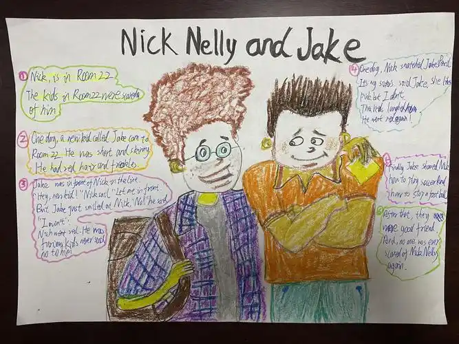 西安东仪中学 "多维阅读"手抄报展示