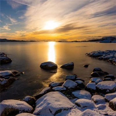 黄昏日落自然风景头像超美自然风景高清图片