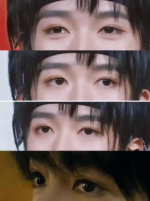 贺峻霖墨绿色西装造型