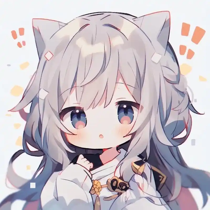 奶茶一杯 快乐起飞.#可爱 #猫耳 #头像 #卡哇伊 #ai - 抖音