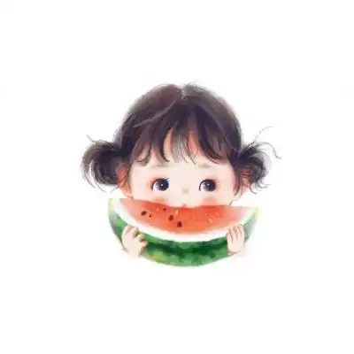 可爱手绘小清新多闺蜜头像两人人闺蜜头像