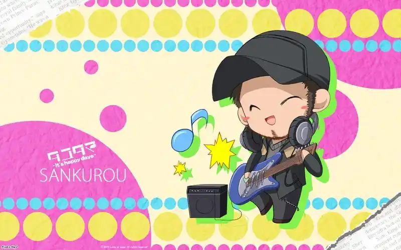 游魂kiss on my deity可爱动漫电脑壁纸分享!