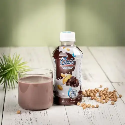 达美迪娜巧克力味豆奶250ml*6瓶非转基因大豆无添加低脂早餐豆奶,- 好