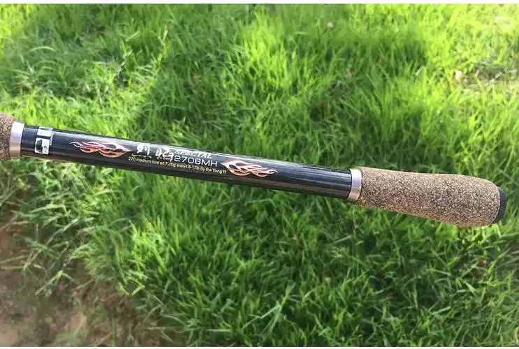 烈焰短节鱼竿伸缩路亚竿m调远投竿套装纺车轮振出渔竿碳素18米烈焰