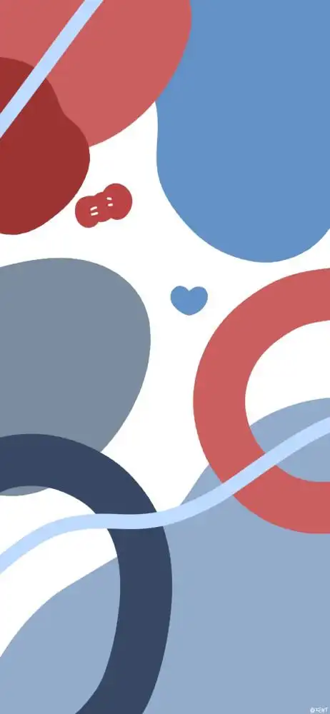 色块拼接简约壁纸