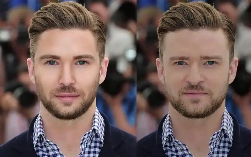 【justin timberlake】贾老板justin timberlake黄金比例脸部,几乎没