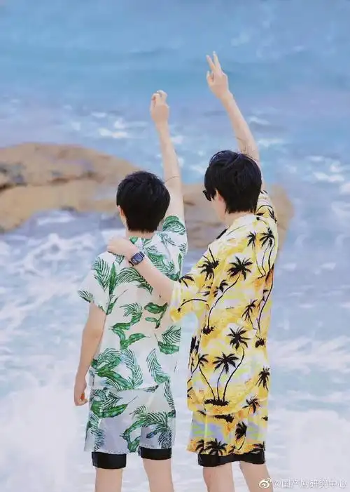 宋亚轩贺峻霖体型差