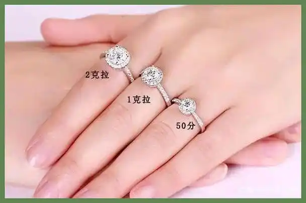 一克拉钻戒多大尺寸