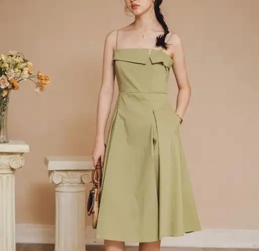 有没有适合梨形身材的吊带裙?|梨型身材吊带大合集