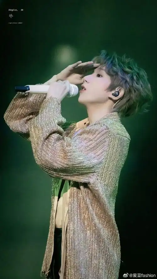 王俊凯蓝海,王源绿海,易烊千玺红海,tfboys团粉澄海,十周年演唱会的灯