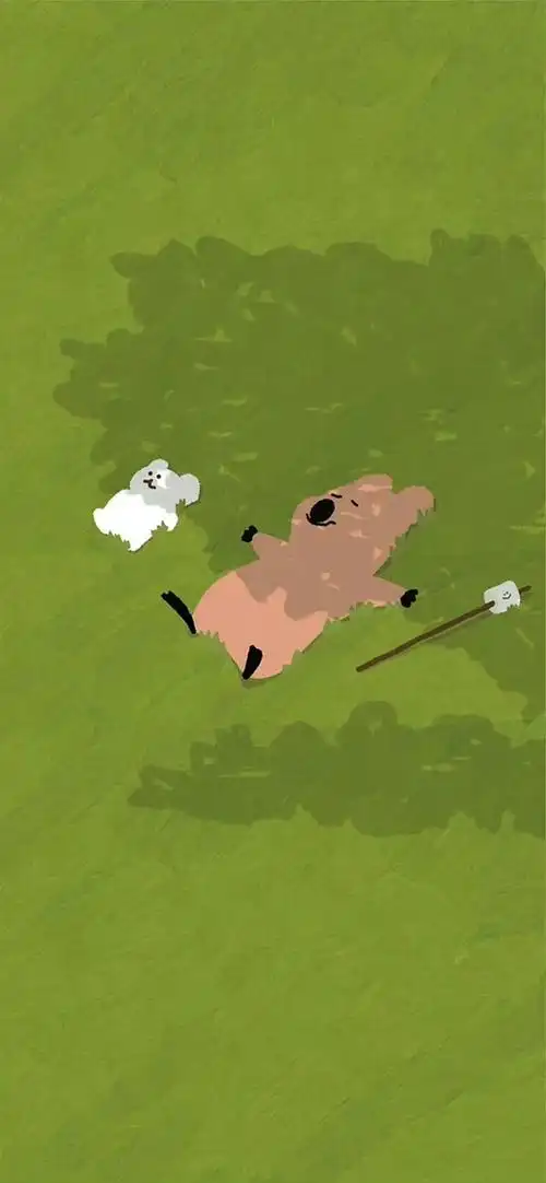 再来一组绿色系护眼壁纸