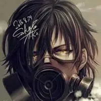 蒙面帅气的男生漫画头像【点击鼠标右键下载】