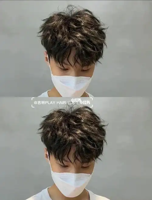 男士蝴蝶烫简单好打理