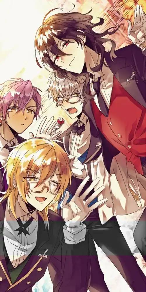 71沐湷搬运71偶像梦幻祭 undead 朔间凛月 羽风薰 阿多尼斯 大神