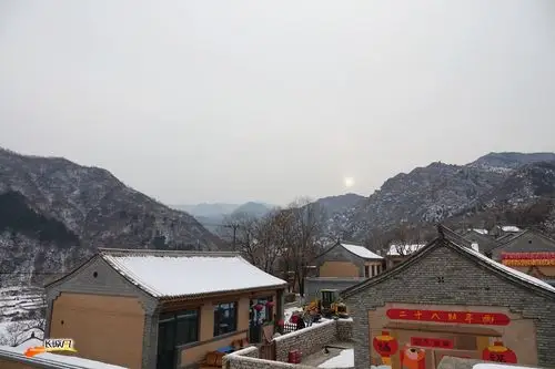 高清组图挂灯笼贴对联保定顾家台村年味足