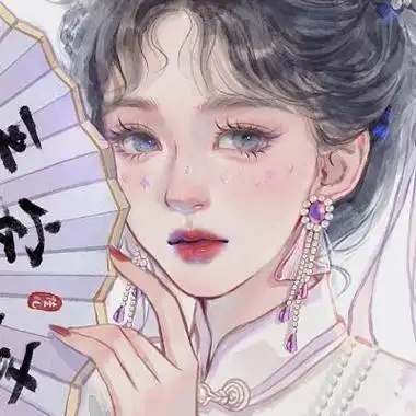 仙气十足的头像动漫女 古风