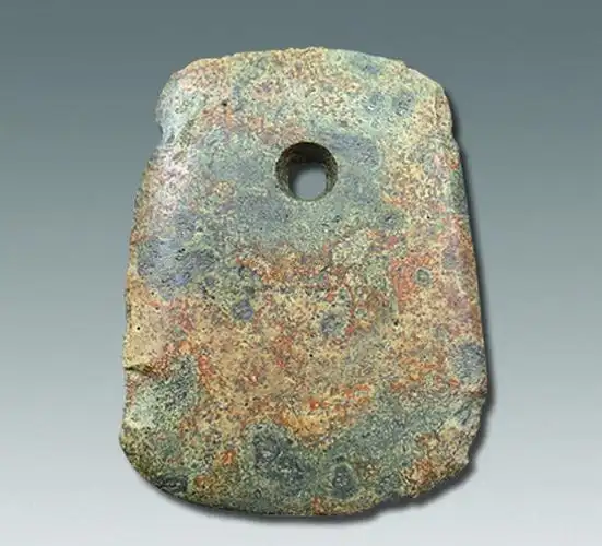 0358红山文化玉斧