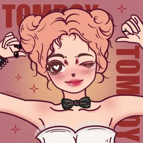 卡通爱豆系列gidle宋雨琦