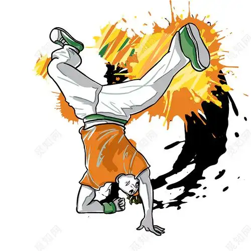 橙色街舞团招生不见不散海报这就是街舞海报psd