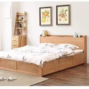 定做床实木定制高箱