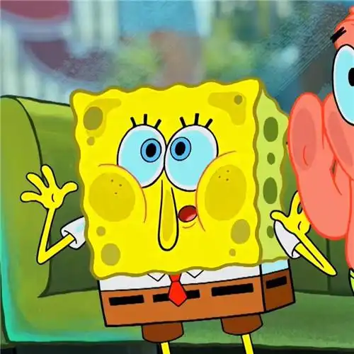 海绵宝宝派大星一左一右情头图片