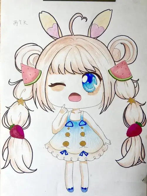 绘画过程  #零基础学画画