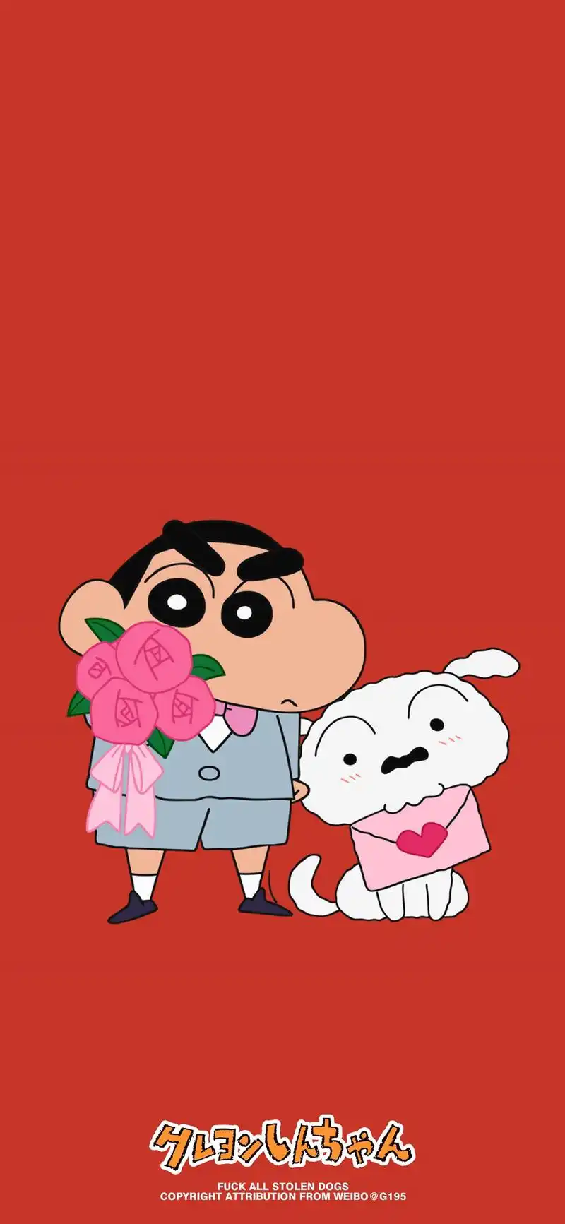 蜡笔小新创意海报高清手机壁纸