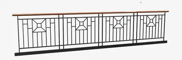 铁栅栏,院落护栏,简易护栏
