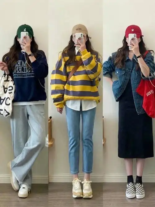 27套春装搭配,休闲日常的搭配分享#春季穿搭