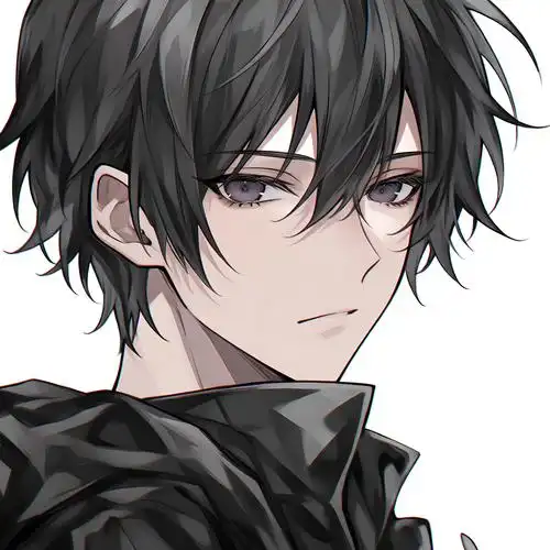 帅气动漫头像男生冷酷🖤️黑化版来袭!