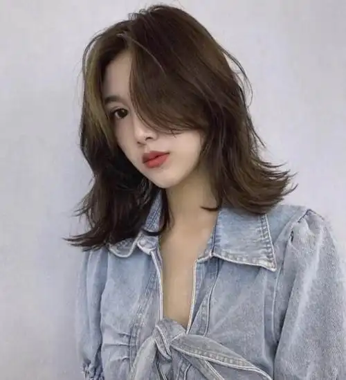 锁骨发型2021年最新款女,低调不张扬的锁骨发发型