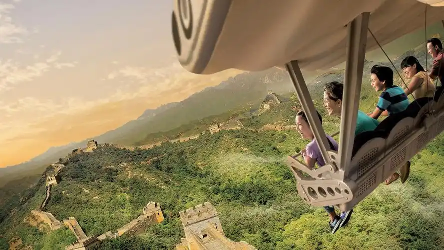 上海迪士尼翱翔飞越地平线项目图片壁纸