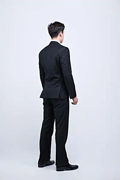 站立,男人,侧面