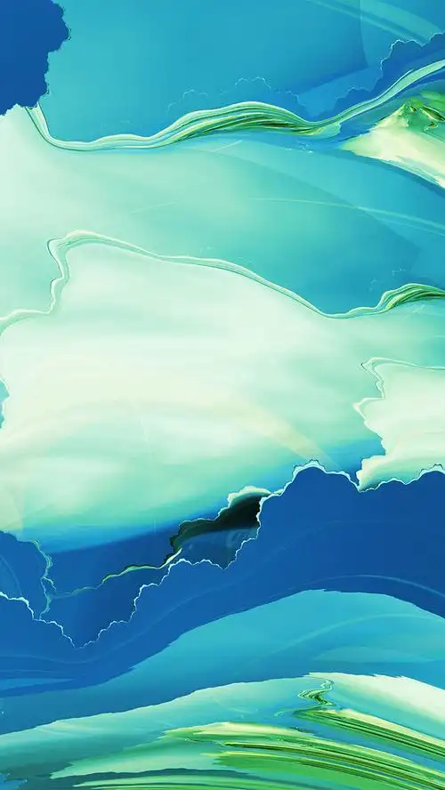 蓝绿色渐变h5背景