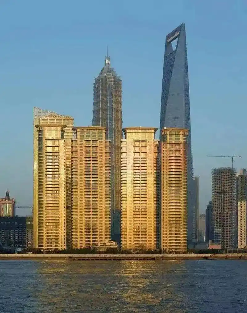 刚才刷了一个视频,说上海汤臣一品沿江四排,房价在38万到46万之间