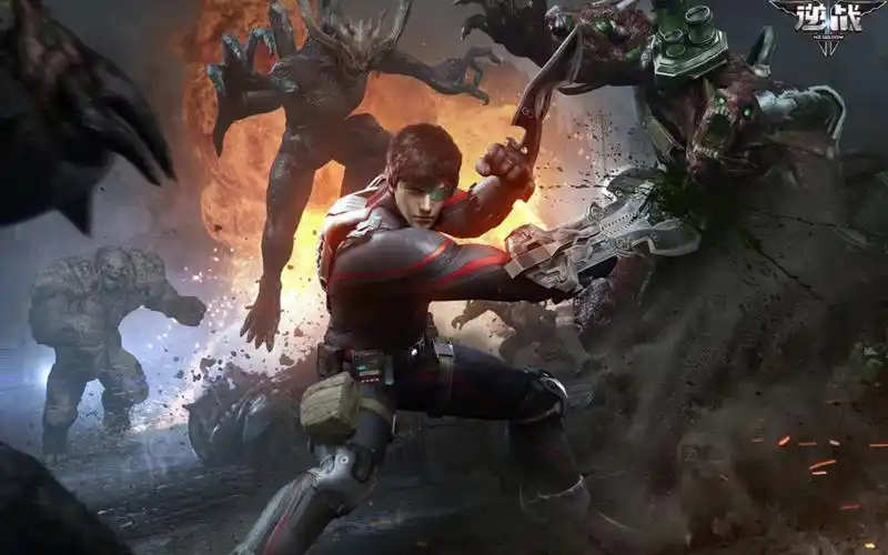 逆战变异狂潮,人类战神之刃推平一切变异体!