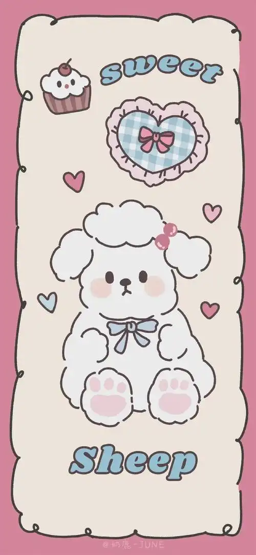 好看的卡通壁纸背景图来咯