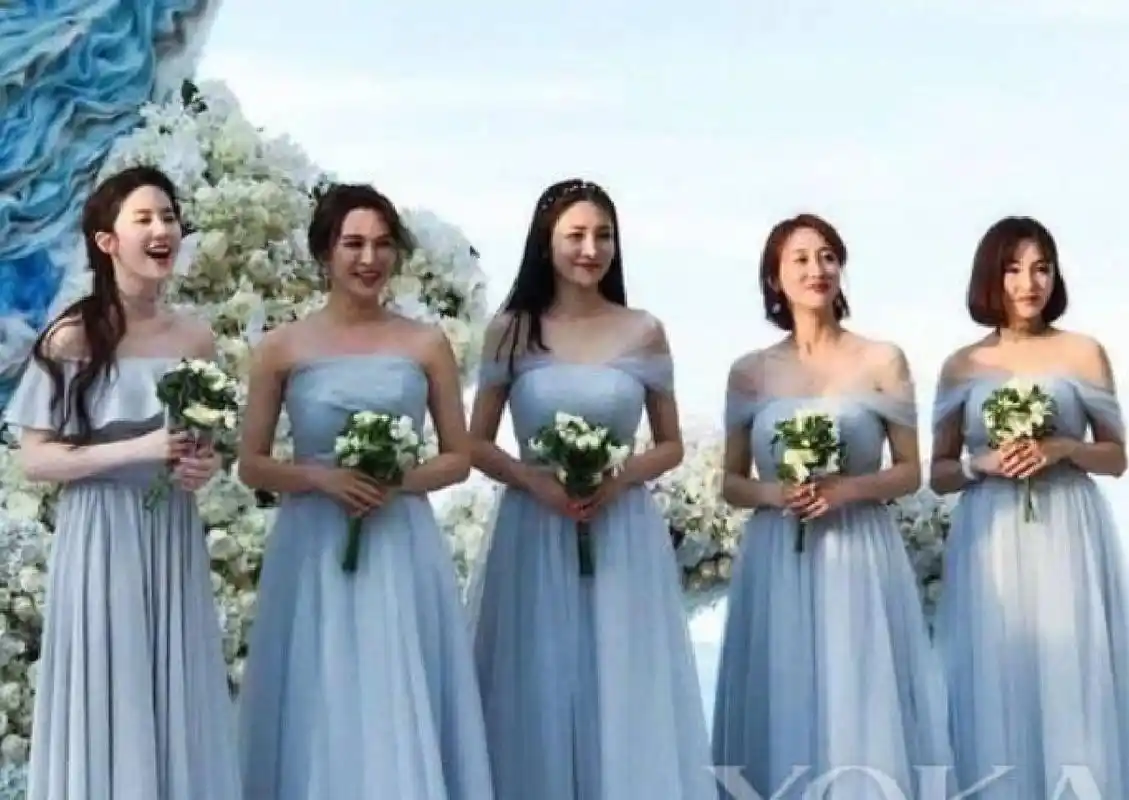 刘亦菲做伴娘是专业的,自带气氛.97