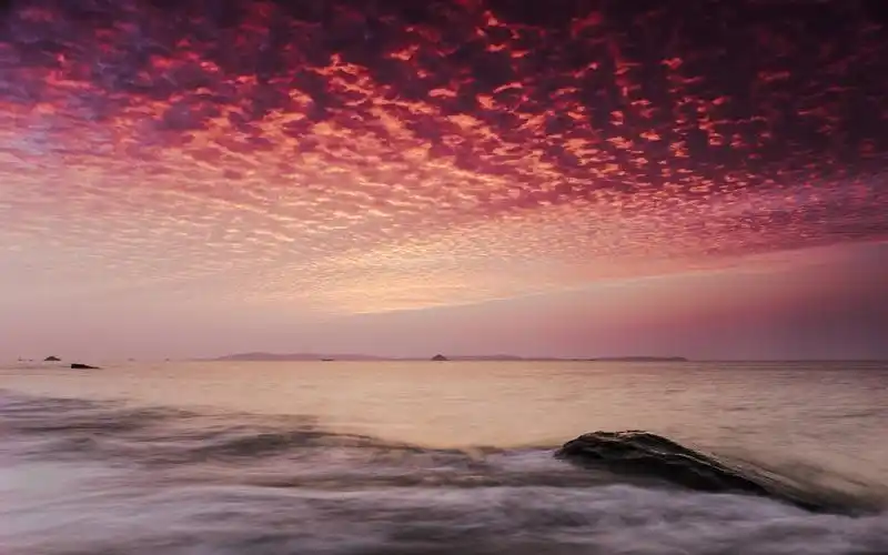 首页 桌面壁纸 海边沙滩唯美夕阳风景高清电脑壁纸上一张下一张查看