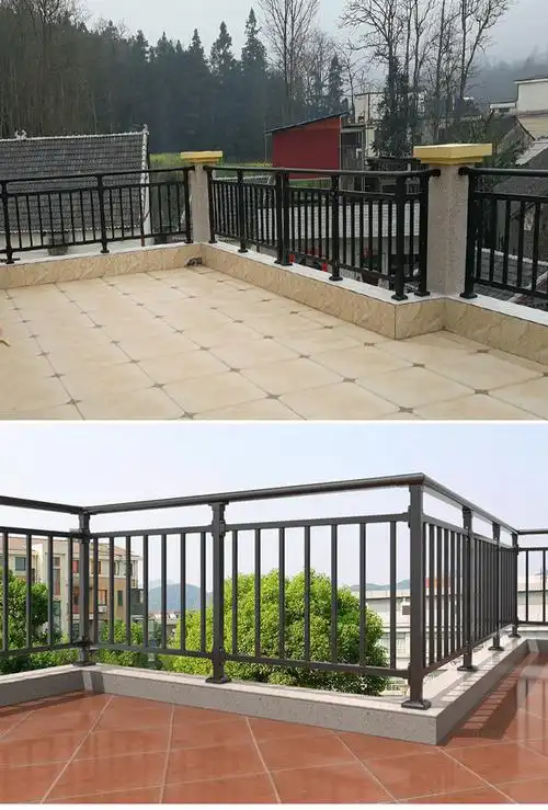 锌钢阳台护栏铁艺露台围栏室内户外楼梯扶手家用不锈钢铝合金栏杆定制